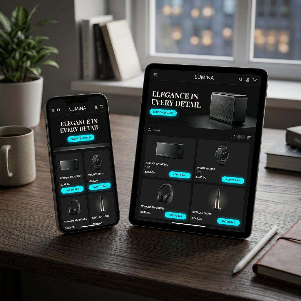Prémium webshop weboldal referencia